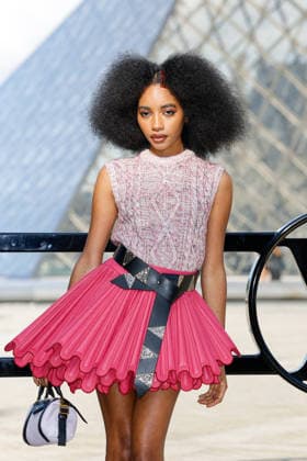 Joyce Cisse Flowerovlove at the photocall of Louis Vuitton Collection Femme Prêt à Porter Automne Hiver 2026 2027 fashion show during Paris Fashion Week on march 10 2026 Olivier Borde Bestimage Photocall of Louis Vuitton Women Ready to Wear Fall Winter 2026 2027 Collection fashion show, during Paris Fashion Week on march 10 2026 Paris France  Copyright: xOLIVIERxBORDEx xBESTIMAGExOLIVIERxBORDEx xBESTIMAGEx