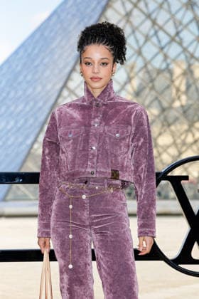 Chase Infiniti at the photocall of Louis Vuitton Women Collection Ready to Wear Fall Winter 2026 2027 fashion show during Paris Fashion Week on march 10 2026 Olivier Borde Bestimage Photocall of Louis Vuitton Women Ready to Wear Fall Winter 2026 2027 Collection fashion show, during Paris Fashion Week on march 10 2026 Paris France  Copyright: xOLIVIERxBORDEx xBESTIMAGExOLIVIERxBORDEx xBESTIMAGEx