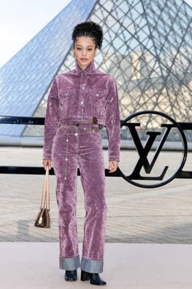 Chase Infiniti at the photocall of Louis Vuitton Women Collection Ready to Wear Fall Winter 2026 2027 fashion show during Paris Fashion Week on march 10 2026 Olivier Borde Bestimage Photocall of Louis Vuitton Women Ready to Wear Fall Winter 2026 2027 Collection fashion show, during Paris Fashion Week on march 10 2026 Paris France  Copyright: xOLIVIERxBORDEx xBESTIMAGExOLIVIERxBORDEx xBESTIMAGEx