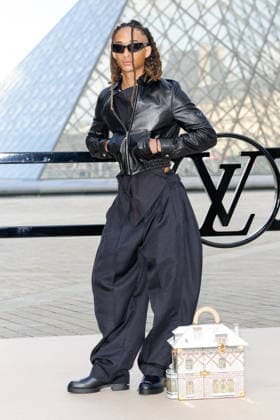 Jaden Smith at the photocall of Louis Vuitton Women Collection Ready to Wear Fall Winter 2026 2027 fashion show during Paris Fashion Week on march 10 2026 Olivier Borde Bestimage Photocall of Louis Vuitton Women Ready to Wear Fall Winter 2026 2027 Collection fashion show, during Paris Fashion Week on march 10 2026 Paris France  Copyright: xOLIVIERxBORDEx xBESTIMAGExOLIVIERxBORDEx xBESTIMAGEx