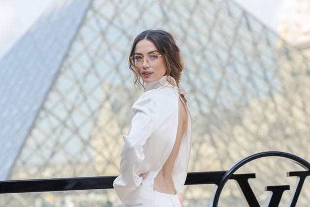 PFW - Louis Vuitton Photocall Ana de Armas pictured on photocall of Louis Vuitton Womenswear Fall Winter 2026-2027 show as part of Paris Fashion Week at Louvre Museum, in Paris, France on March 10, 2026. Photo by Alexis Jumeau ABACAPRESS.COM PAris France  Copyright: xJumeauxAlexis ABACAx