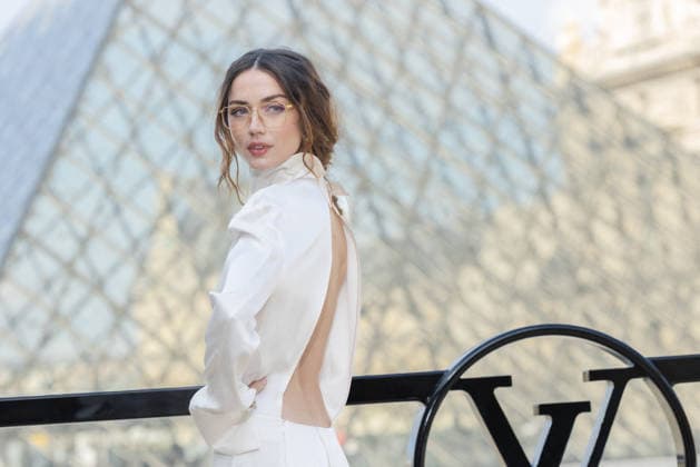 PFW - Louis Vuitton Photocall Ana de Armas pictured on photocall of Louis Vuitton Womenswear Fall Winter 2026-2027 show as part of Paris Fashion Week at Louvre Museum, in Paris, France on March 10, 2026. Photo by Alexis Jumeau ABACAPRESS.COM PAris France  Copyright: xJumeauxAlexis ABACAx