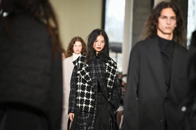 PFW - Ujoh Runway in Paris FA Models walk the runway for the Ujoh collection as part of Paris Fashion Week in Paris, on March 10, 2026. Photo by Firas Abdullah ABACAPRESS.COM Paris Ile-de-France France  Copyright: xAbdullahxFiras ABACAx