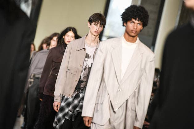 PFW - Ujoh Runway in Paris FA Models walk the runway for the Ujoh collection as part of Paris Fashion Week in Paris, on March 10, 2026. Photo by Firas Abdullah ABACAPRESS.COM Paris Ile-de-France France  Copyright: xAbdullahxFiras ABACAx