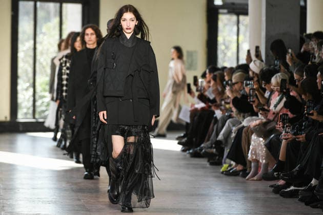 PFW - Ujoh Runway in Paris FA Models walk the runway for the Ujoh collection as part of Paris Fashion Week in Paris, on March 10, 2026. Photo by Firas Abdullah ABACAPRESS.COM Paris Ile-de-France France  Copyright: xAbdullahxFiras ABACAx