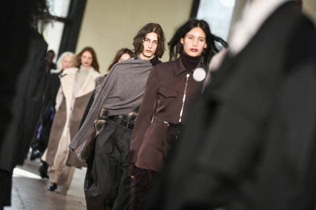 PFW - Ujoh Runway in Paris FA Models walk the runway for the Ujoh collection as part of Paris Fashion Week in Paris, on March 10, 2026. Photo by Firas Abdullah ABACAPRESS.COM Paris Ile-de-France France  Copyright: xAbdullahxFiras ABACAx