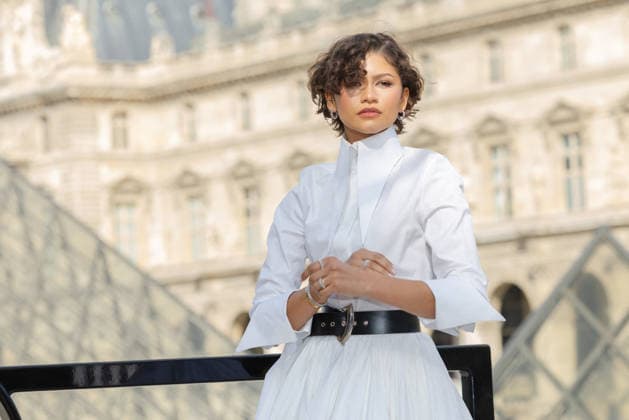 PFW - Louis Vuitton Photocall Zendaya pictured on photocall of Louis Vuitton Womenswear Fall Winter 2026-2027 show as part of Paris Fashion Week at Louvre Museum, in Paris, France on March 10, 2026. Photo by Alexis Jumeau ABACAPRESS.COM PAris France  Copyright: xJumeauxAlexis ABACAx