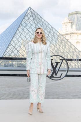 PFW - Louis Vuitton Photocall Lea Seydoux pictured on photocall of Louis Vuitton Womenswear Fall Winter 2026-2027 show as part of Paris Fashion Week at Louvre Museum, in Paris, France on March 10, 2026. Photo by Alexis Jumeau ABACAPRESS.COM PAris France  Copyright: xJumeauxAlexis ABACAx