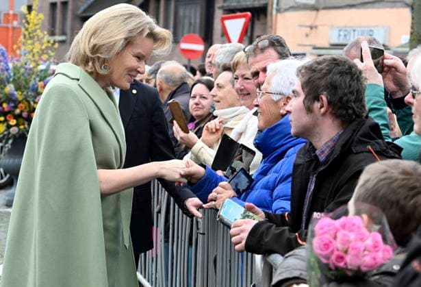 The King and Queen Visit The Province Of Antwerpen BORNEM, BELGIUM - MARCH 10 : King Philippe and Queen Mathilde are visiting the province of Antwerp. The visit of the Royal Couple concludes with a meeting with the public at Kardinaal Mercierplein in Bornem...on March 10, 2026 in Bornem, Belgium, 10 03 2026 Bornem Belgium  Copyright: xBertxVanxDenxBrouckex