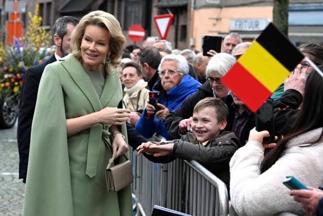 The King and Queen Visit The Province Of Antwerpen BORNEM, BELGIUM - MARCH 10 : King Philippe and Queen Mathilde are visiting the province of Antwerp. The visit of the Royal Couple concludes with a meeting with the public at Kardinaal Mercierplein in Bornem...on March 10, 2026 in Bornem, Belgium, 10 03 2026 Bornem Belgium  Copyright: xBertxVanxDenxBrouckex