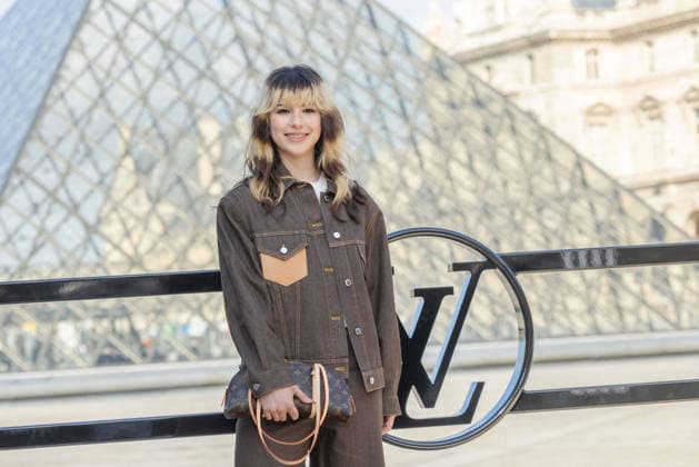 PFW - Louis Vuitton Photocall Alysa Liu pictured on photocall of Louis Vuitton Womenswear Fall Winter 2026-2027 show as part of Paris Fashion Week at Louvre Museum, in Paris, France on March 10, 2026. Photo by Alexis Jumeau ABACAPRESS.COM PAris France  Copyright: xJumeauxAlexis ABACAx