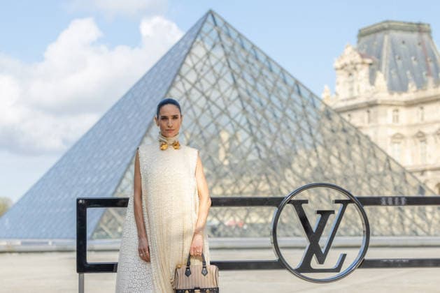 PFW - Louis Vuitton Photocall Jennifer Connelly pictured on photocall of Louis Vuitton Womenswear Fall Winter 2026-2027 show as part of Paris Fashion Week at Louvre Museum, in Paris, France on March 10, 2026. Photo by Alexis Jumeau ABACAPRESS.COM PAris France  Copyright: xJumeauxAlexis ABACAx