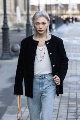 PFW Louis Vuitton Arrivals NB Felix, Lee Felix Yongbok arrived at the Louis Vuitton Womenswear Fall Winter 2026-2027 show as part of Paris Fashion Week on March 10, 2026 in Paris, France. Photo by Nasser Berzane ABACAPRESS.COM Paris France  Copyright: xBerzanexNasser ABACAx