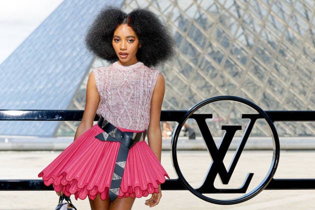 Joyce Cissé Flowerovlove at the photocall of the Louis Vuitton Womenswear Collection Prêt à Porter Fall Winter 2026 2027 show as part of Paris Fashion Week PFW at the Louvre Museum, Paris, France, March 10, 2026 Olivier Borde Bestimage Photocall of the Louis Vuitton Womenswear Fall Winter 2026 2027 show as part of Paris Fashion Week on March 10, 2026 in Paris, France Paris France  Copyright: xOLIVIERxBORDEx xBESTIMAGExOLIVIERxBORDEx xBESTIMAGEx