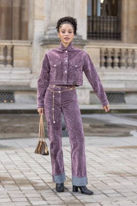 PFW Louis Vuitton Arrivals NB Chase Infiniti arrived at the Louis Vuitton Womenswear Fall Winter 2026-2027 show as part of Paris Fashion Week on March 10, 2026 in Paris, France. Photo by Nasser Berzane ABACAPRESS.COM Paris France  Copyright: xBerzanexNasser ABACAx