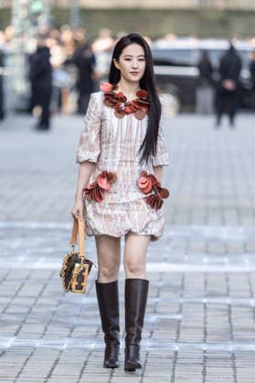PFW Louis Vuitton Arrivals NB Liu Yifei arrived at the Louis Vuitton Womenswear Fall Winter 2026-2027 show as part of Paris Fashion Week on March 10, 2026 in Paris, France. Photo by Nasser Berzane ABACAPRESS.COM Paris France  Copyright: xBerzanexNasser ABACAx