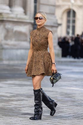 PFW Louis Vuitton Arrivals NB Caro Daur arrived at the Louis Vuitton Womenswear Fall Winter 2026-2027 show as part of Paris Fashion Week on March 10, 2026 in Paris, France. Photo by Nasser Berzane ABACAPRESS.COM Paris France  Copyright: xBerzanexNasser ABACAx