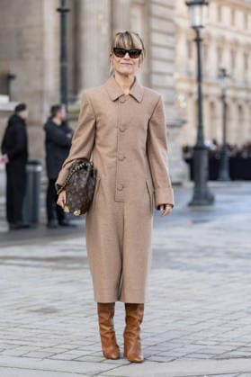 PFW Louis Vuitton Arrivals NB Marina Fois arrived at the Louis Vuitton Womenswear Fall Winter 2026-2027 show as part of Paris Fashion Week on March 10, 2026 in Paris, France. Photo by Nasser Berzane ABACAPRESS.COM Paris France  Copyright: xBerzanexNasser ABACAx