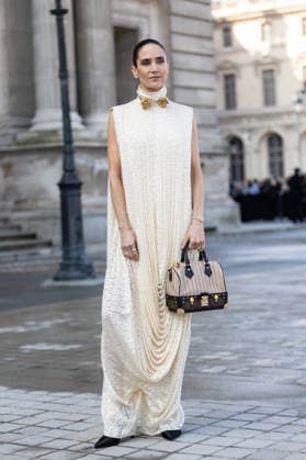 PFW Louis Vuitton Arrivals NB Jennifer Connelly arrived at the Louis Vuitton Womenswear Fall Winter 2026-2027 show as part of Paris Fashion Week on March 10, 2026 in Paris, France. Photo by Nasser Berzane ABACAPRESS.COM Paris France  Copyright: xBerzanexNasser ABACAx