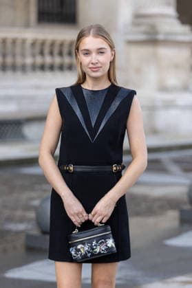 PFW Louis Vuitton Arrivals NB Guest arrived at the Louis Vuitton Womenswear Fall Winter 2026-2027 show as part of Paris Fashion Week on March 10, 2026 in Paris, France. Photo by Nasser Berzane ABACAPRESS.COM Paris France  Copyright: xBerzanexNasser ABACAx