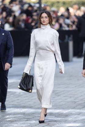PFW Louis Vuitton Arrivals NB Ana de Armas arrived at the Louis Vuitton Womenswear Fall Winter 2026-2027 show as part of Paris Fashion Week on March 10, 2026 in Paris, France. Photo by Nasser Berzane ABACAPRESS.COM Paris France  Copyright: xBerzanexNasser ABACAx