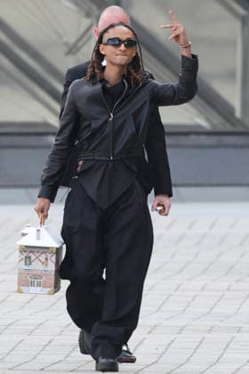 CELEBRITES : Paris Fashion Week - Defile Louis Vuitton - 10 03 2026 Jaden Smith ParisFrance  Copyright: xMichtofx
