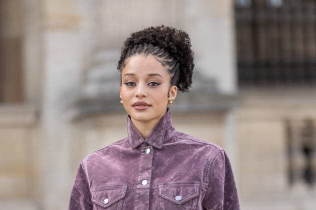 PFW Louis Vuitton Arrivals NB Chase Infiniti arrived at the Louis Vuitton Womenswear Fall Winter 2026-2027 show as part of Paris Fashion Week on March 10, 2026 in Paris, France. Photo by Nasser Berzane ABACAPRESS.COM Paris France  Copyright: xBerzanexNasser ABACAx