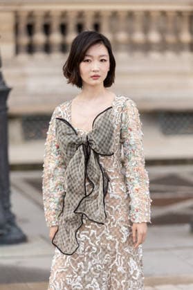 PFW Louis Vuitton Arrivals NB Dongyu Zhou arrived at the Louis Vuitton Womenswear Fall Winter 2026-2027 show as part of Paris Fashion Week on March 10, 2026 in Paris, France. Photo by Nasser Berzane ABACAPRESS.COM Paris France  Copyright: xBerzanexNasser ABACAx