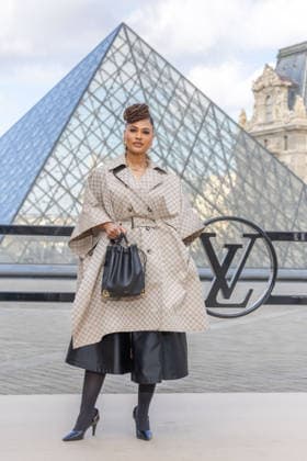 PFW - Louis Vuitton Photocall Ava DuVernay pictured on photocall of Louis Vuitton Womenswear Fall Winter 2026-2027 show as part of Paris Fashion Week at Louvre Museum, in Paris, France on March 10, 2026. Photo by Alexis Jumeau ABACAPRESS.COM Paris France  Copyright: xJumeauxAlexis ABACAx