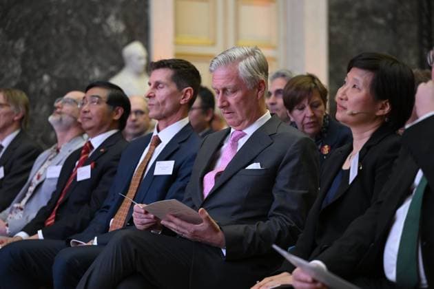 King Philippe Presents 2026 Solvay Prize BRUSSELS, BELGIUM - MARCH 10: King Philippe of Belgium pictured during the 2026 Ernest Solvay Prize ceremony on March 10, 2026 in Brussels, Belgium, 10 03 2026 Brussels Belgium  Copyright: xPhilipxReynaersx