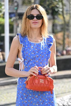 PFW Miu Miu Outside Arrivals Alisa Volskaya arriving at the Miu Miu show during Fashion Week in Paris, France on March 10, 2026. Photo by Julien Reynaud APS-Medias ABACAPRESS.COM Paris France  Copyright: xReynaudxJulien APS-Medias ABACAx