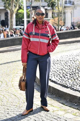 PFW Miu Miu Outside Arrivals Little Simz arriving at the Miu Miu show during Fashion Week in Paris, France on March 10, 2026. Photo by Julien Reynaud APS-Medias ABACAPRESS.COM Paris France  Copyright: xReynaudxJulien APS-Medias ABACAx