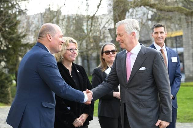 King Philippe Presents 2026 Solvay Prize BRUSSELS, BELGIUM - MARCH 10: King Philippe of Belgium pictured during the 2026 Ernest Solvay Prize ceremony on March 10, 2026 in Brussels, Belgium, 10 03 2026 Brussels Belgium  Copyright: xPhilipxReynaersx