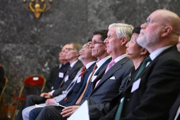 King Philippe Presents 2026 Solvay Prize BRUSSELS, BELGIUM - MARCH 10: King Philippe of Belgium pictured during the 2026 Ernest Solvay Prize ceremony on March 10, 2026 in Brussels, Belgium, 10 03 2026 Brussels Belgium  Copyright: xPhilipxReynaersx