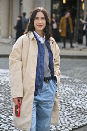 PFW Miu Miu Outside Arrivals Alexa Chung arriving at the Miu Miu show during Fashion Week in Paris, France on March 10, 2026. Photo by Julien Reynaud APS-Medias ABACAPRESS.COM Paris France  Copyright: xReynaudxJulien APS-Medias ABACAx