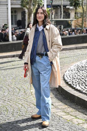 PFW Miu Miu Outside Arrivals Alexa Chung arriving at the Miu Miu show during Fashion Week in Paris, France on March 10, 2026. Photo by Julien Reynaud APS-Medias ABACAPRESS.COM Paris France  Copyright: xReynaudxJulien APS-Medias ABACAx
