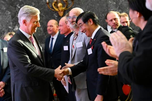 King Philippe Presents 2026 Solvay Prize BRUSSELS, BELGIUM - MARCH 10: King Philippe of Belgium pictured during the 2026 Ernest Solvay Prize ceremony on March 10, 2026 in Brussels, Belgium, 10 03 2026 Brussels Belgium  Copyright: xPhilipxReynaersx