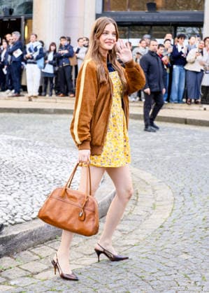Barbara Palvin at the Arrivals at the Miu Miu Womens Ready to Wear Fall Winter 2026 2027 show as part of Paris Fashion Week PFW at the palais d lena conseil Economique, social et environnemental, in Paris, France, March 10, 2026 Denis Guignebourg Bestimage Arrivals at the Miu Miu fashion show as part of Paris Fashion Week Fall 2026 held at Place d Iéna on March 10, 2026 in Paris, France Paris France  Copyright: xDenisxGuignebourgx xBestimagexDenisxGuignebourgx xBestimagex
