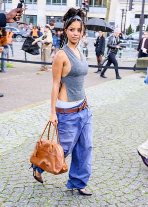 Tyla at Arrivals at the Miu Miu Womens Ready to Wear Fall Winter 2026 2027 show as part of Paris Fashion Week PFW at the palais d lena conseil Economique, social et environnemental, in Paris, France, March 10, 2026 Denis Guignebourg Bestimage Arrivals at the Miu Miu fashion show as part of Paris Fashion Week Fall 2026 held at Place d Iéna on March 10, 2026 in Paris, France Paris France  Copyright: xDenisxGuignebourgx xBestimagexDenisxGuignebourgx xBestimagex