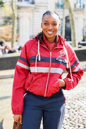 Little Simz at Arrivals at the Miu Miu Womens Ready to Wear Fall Winter 2026 2027 show as part of Paris Fashion Week PFW at the palais d lena conseil Economique, social et environnemental, in Paris, France, March 10, 2026 Denis Guignebourg Bestimage Arrivals at the Miu Miu fashion show as part of Paris Fashion Week Fall 2026 held at Place d Iéna on March 10, 2026 in Paris, France Paris France  Copyright: xDenisxGuignebourgx xBestimagexDenisxGuignebourgx xBestimagex