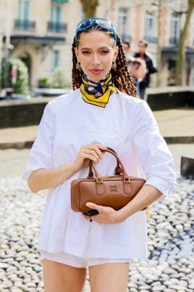 Jordan Rand aux arrivées au défilé Miu Miu Collection Femme Prêt à Porter Automne Hiver 2026 2027 lors de la Fashion Week de Paris PFW au palais d lena conseil Economique, social et environnemental, à Paris, France, le 10 mars 2026 Denis Guignebourg Bestimage Arrivals at the Miu Miu fashion show as part of Paris Fashion Week Fall 2026 held at Place d Iéna on March 10, 2026 in Paris, France Paris France  Copyright: xDenisxGuignebourgx xBestimagexDenisxGuignebourgx xBestimagex
