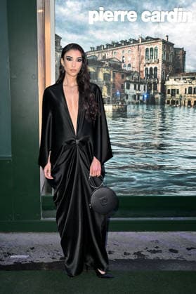 PFW Pierre Cardin Front Row Milla Lapidus attending the Pierre Cardin show during Fashion Week in Paris, France on March 10, 2026. Photo by Julien Reynaud APS-Medias ABACAPRESS.COM Paris France  Copyright: xReynaudxJulien APS-Medias ABACAx