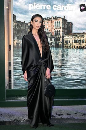 PFW Pierre Cardin Front Row Milla Lapidus attending the Pierre Cardin show during Fashion Week in Paris, France on March 10, 2026. Photo by Julien Reynaud APS-Medias ABACAPRESS.COM Paris France  Copyright: xReynaudxJulien APS-Medias ABACAx