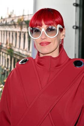 PFW Pierre Cardin Front Row Jannifer Ayache attending the Pierre Cardin show during Fashion Week in Paris, France on March 10, 2026. Photo by Julien Reynaud APS-Medias ABACAPRESS.COM Paris France  Copyright: xReynaudxJulien APS-Medias ABACAx