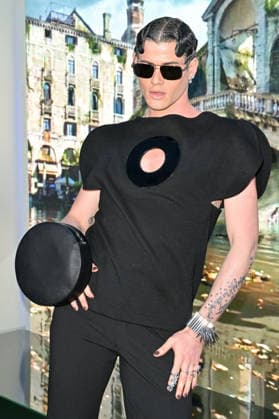 PFW Pierre Cardin Front Row Raphael Say attending the Pierre Cardin show during Fashion Week in Paris, France on March 10, 2026. Photo by Julien Reynaud APS-Medias ABACAPRESS.COM Paris France  Copyright: xReynaudxJulien APS-Medias ABACAx