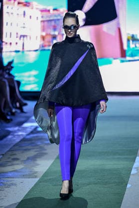 PFW Pierre Cardin Runway A model walks the runway at the Pierre Cardin show during Fashion Week in Paris, France on March 10, 2026. Photo by Julien Reynaud APS-Medias ABACAPRESS.COM Paris France  Copyright: xReynaudxJulien APS-Medias ABACAx
