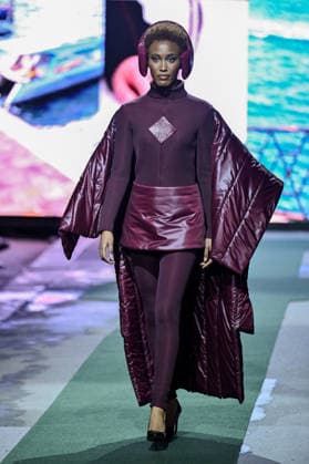 PFW Pierre Cardin Runway A model walks the runway at the Pierre Cardin show during Fashion Week in Paris, France on March 10, 2026. Photo by Julien Reynaud APS-Medias ABACAPRESS.COM Paris France  Copyright: xReynaudxJulien APS-Medias ABACAx