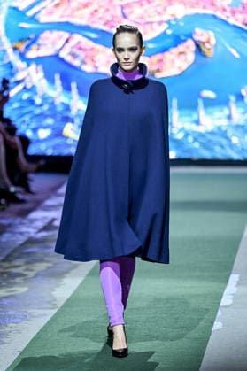 PFW Pierre Cardin Runway A model walks the runway at the Pierre Cardin show during Fashion Week in Paris, France on March 10, 2026. Photo by Julien Reynaud APS-Medias ABACAPRESS.COM Paris France  Copyright: xReynaudxJulien APS-Medias ABACAx