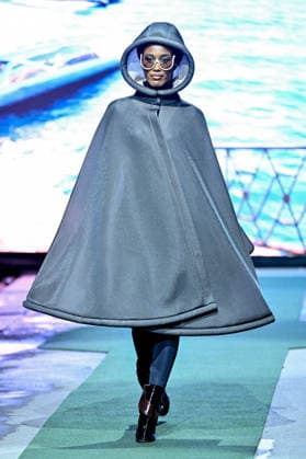 PFW Pierre Cardin Runway A model walks the runway at the Pierre Cardin show during Fashion Week in Paris, France on March 10, 2026. Photo by Julien Reynaud APS-Medias ABACAPRESS.COM Paris France  Copyright: xReynaudxJulien APS-Medias ABACAx