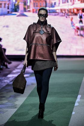 PFW Pierre Cardin Runway A model walks the runway at the Pierre Cardin show during Fashion Week in Paris, France on March 10, 2026. Photo by Julien Reynaud APS-Medias ABACAPRESS.COM Paris France  Copyright: xReynaudxJulien APS-Medias ABACAx